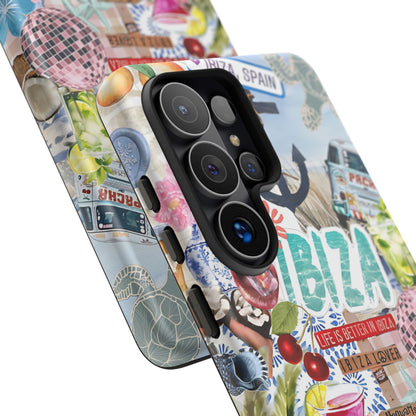 Ibiza Summer Vibes Collage Tough Phone Case