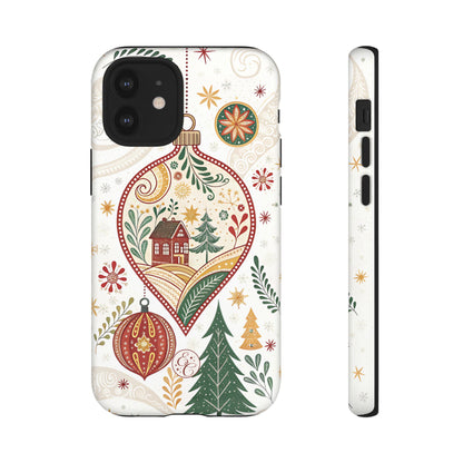 Cozy Christmas Ornament Tough Phone Case