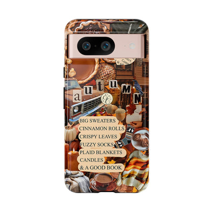 Autumn Aesthetic Collage Tough Phone Case