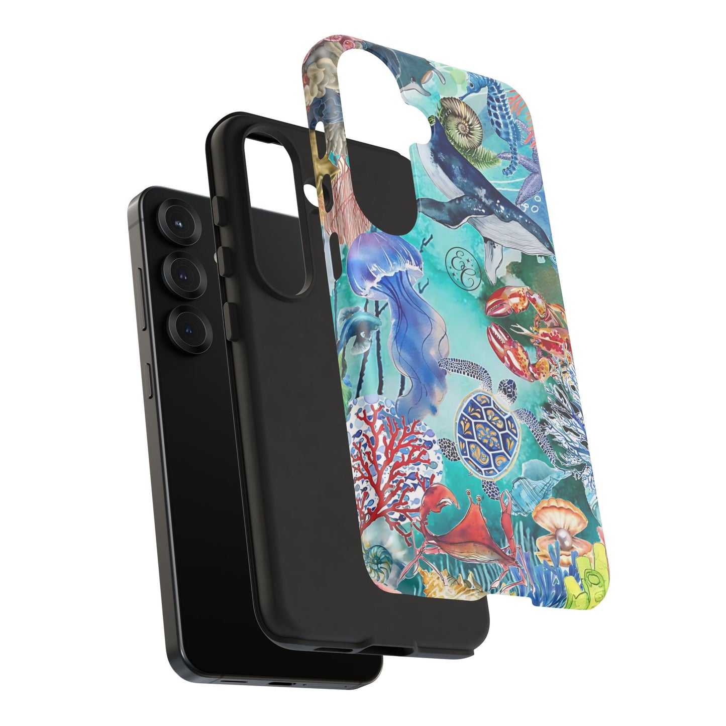 Ocean Wonders Collage Tough Phone Case