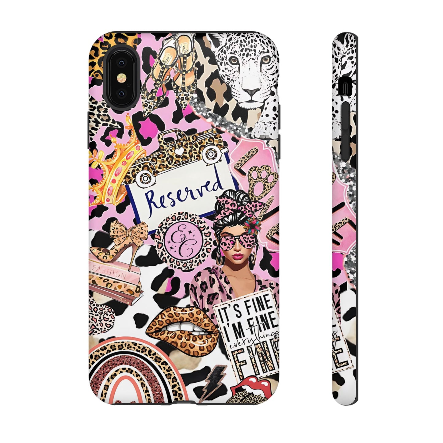 Leopard Wild Glamour Tough Phone Case