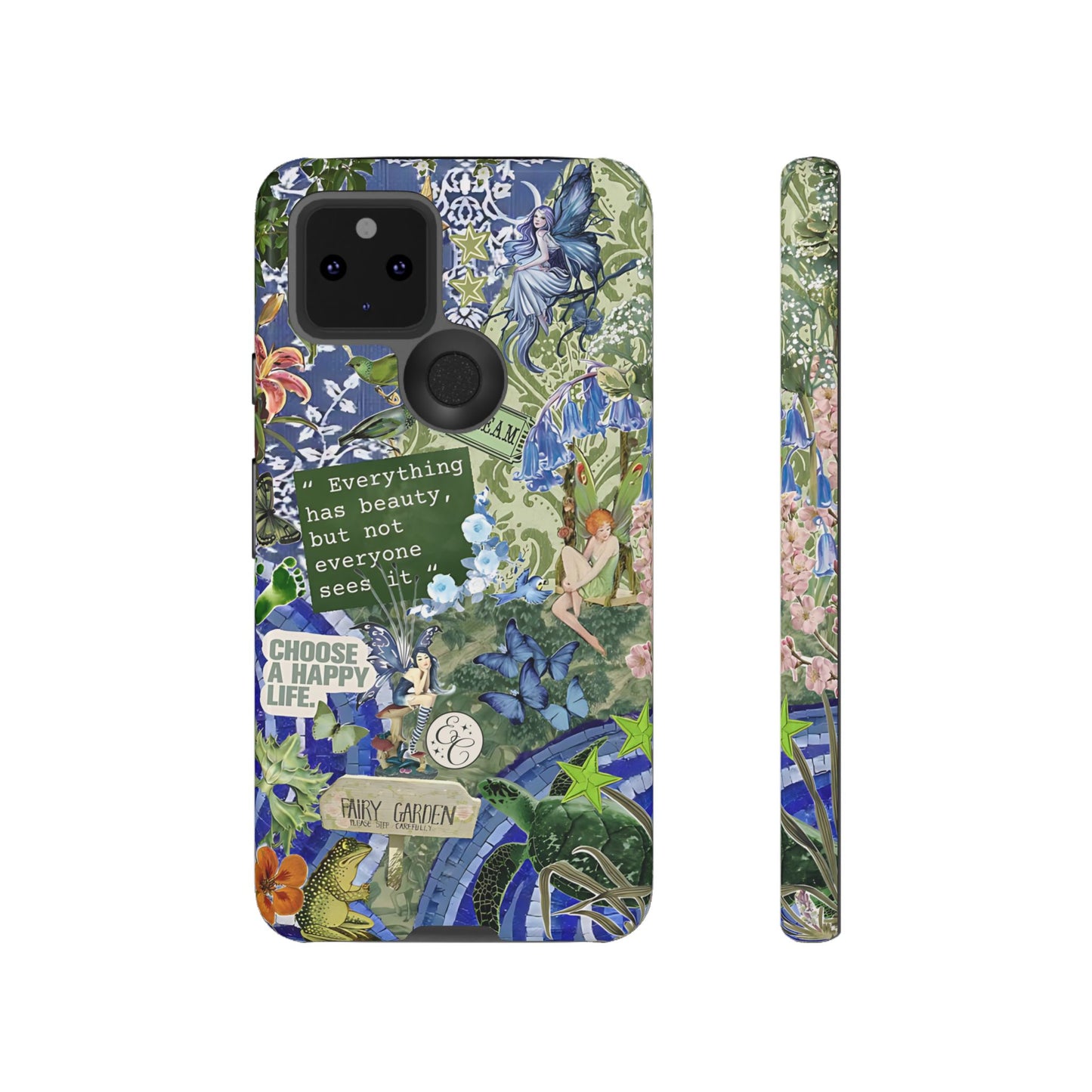 Fairy Garden Collage Tough Phone Case