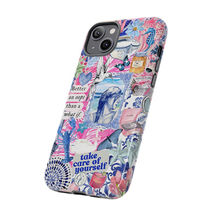Coquette Summer Time Collage Tough Phone Case