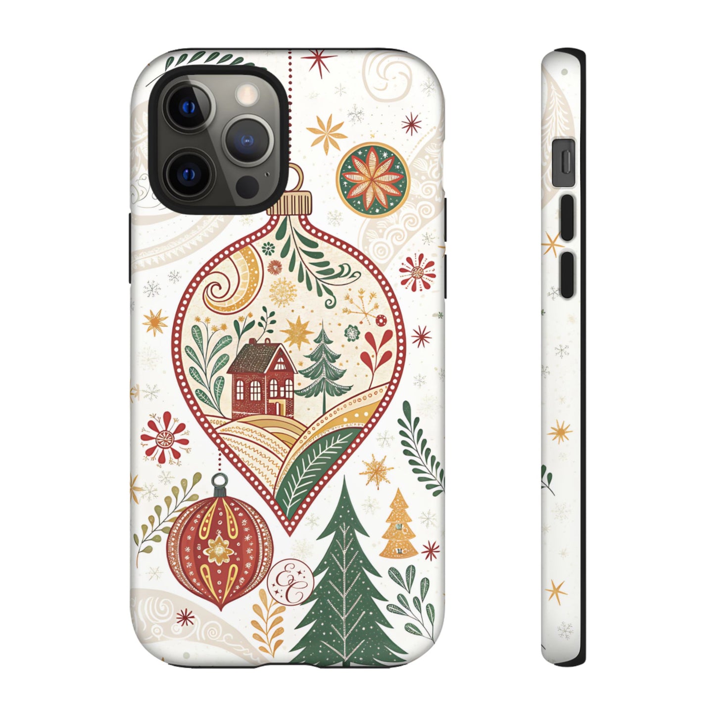 Cozy Christmas Ornament Tough Phone Case
