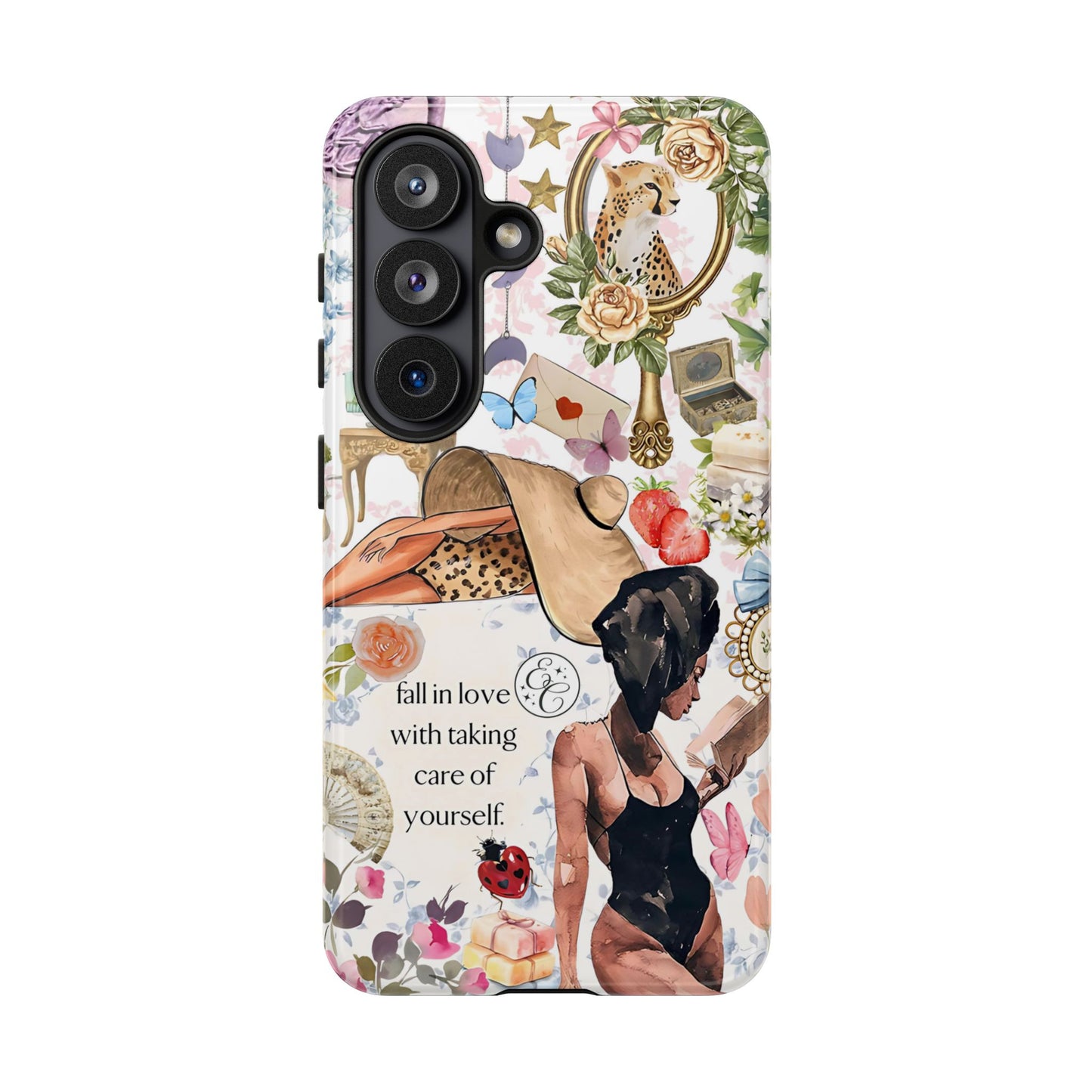 Aesthetic Coquette Collage Tough Phone Case