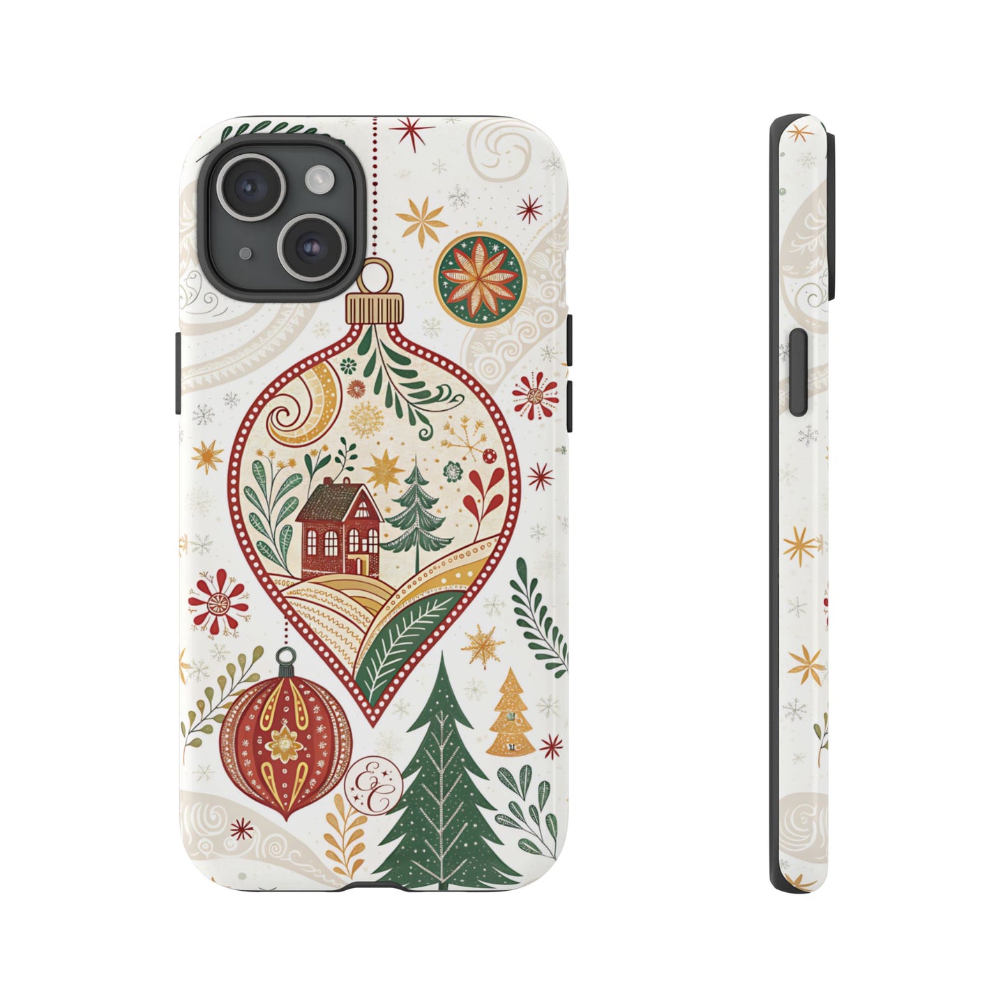 Cozy Christmas Ornament Tough Phone Case