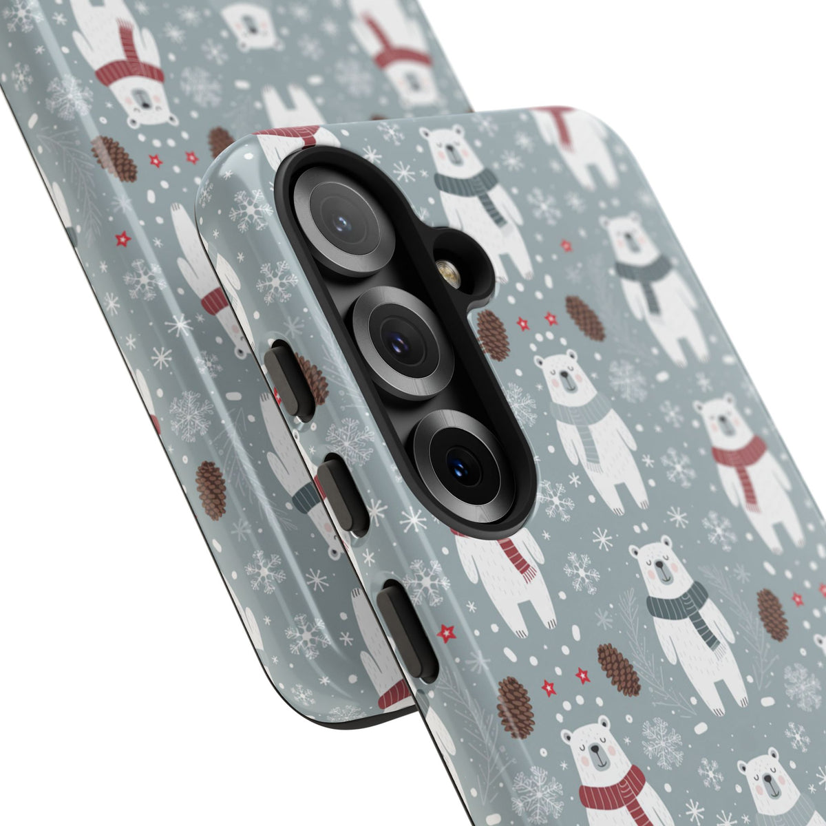 Cute Polar Bear Christmas Phone Case