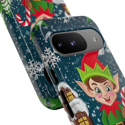 Christmas Naughty Elf Tough Phone Case