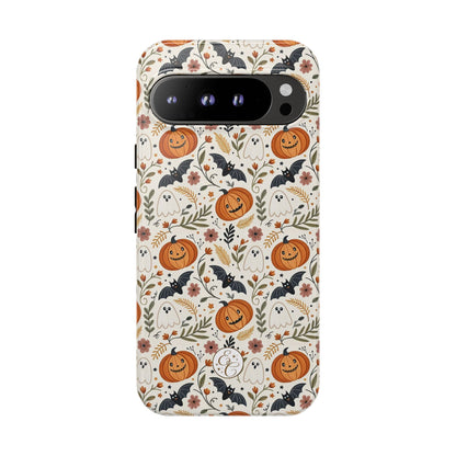 Halloween Pattern Boho Doodle Tough Phone Case