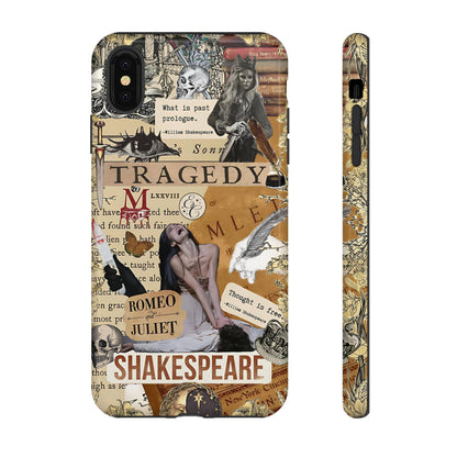 Shakespeare Tragedy Collage Tough Phone Case