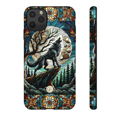 Howling Wolf Tough Phone Case