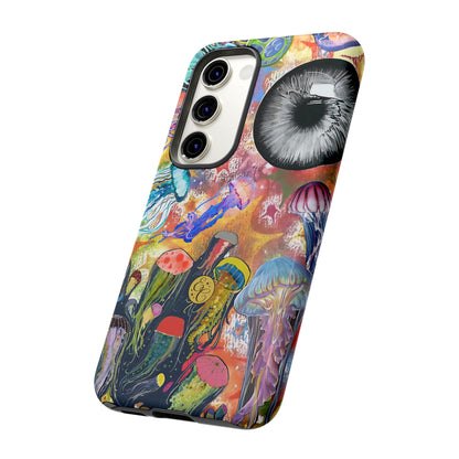 Surreal Jellyfish Tough Phone Case