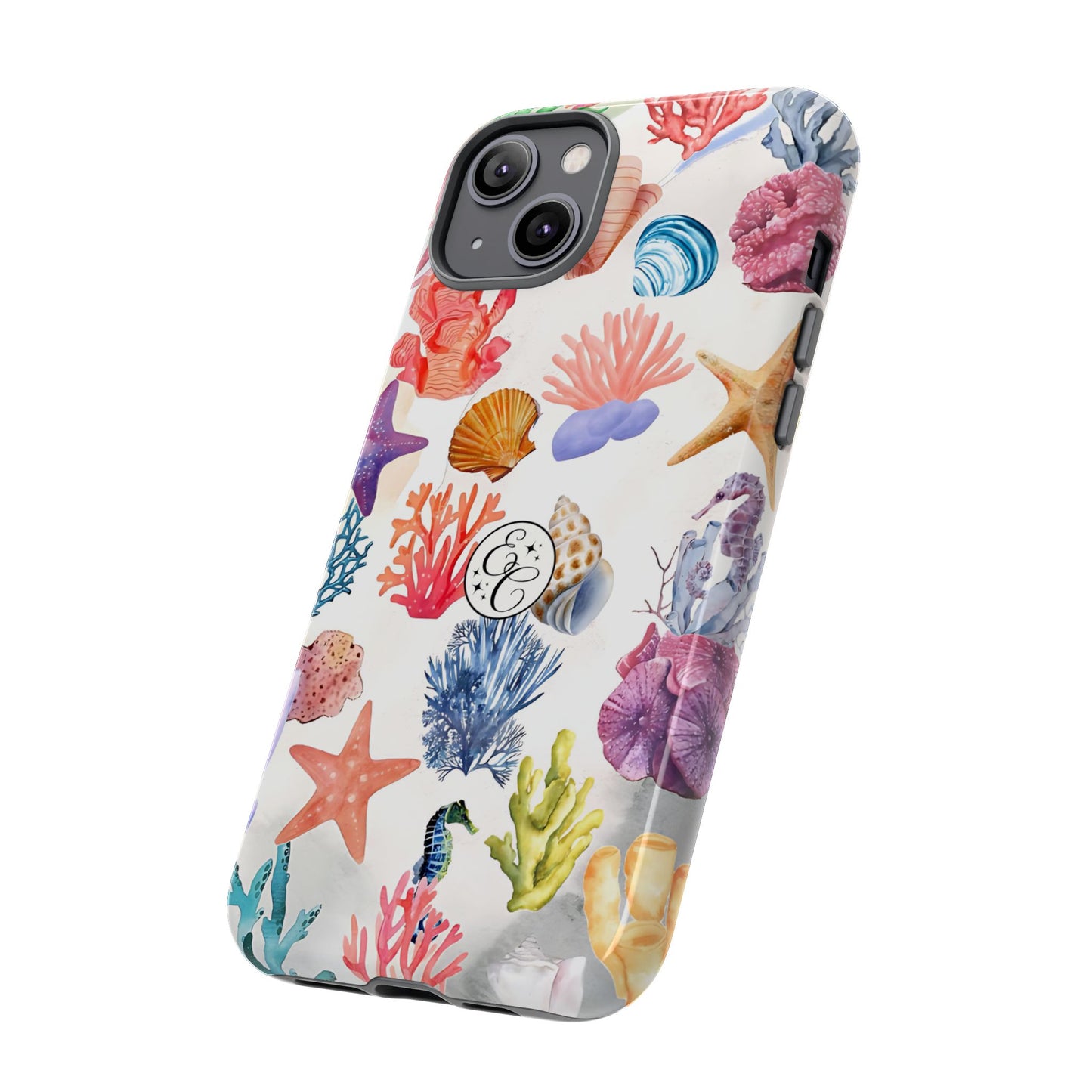 Coral & Sea Shells Tough Phone Case