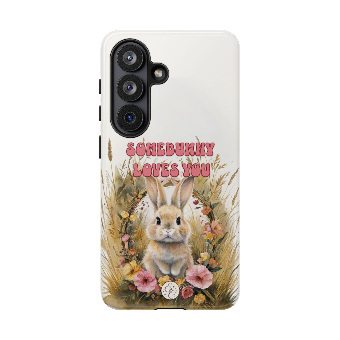 Somebunny Loves You Tough Phone Case