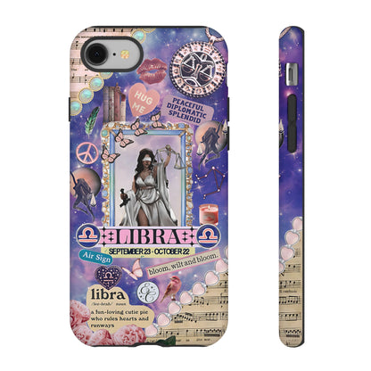 Libra Zodiac Star Sign Tough Phone Case