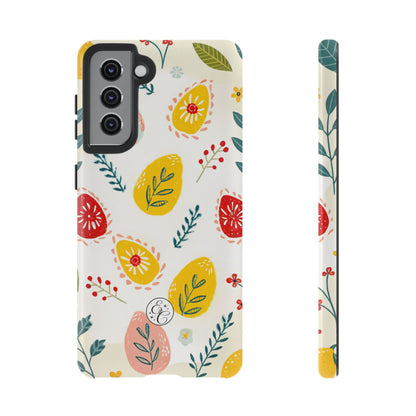 Colorful Easter Egg Pattern Tough Phone Case