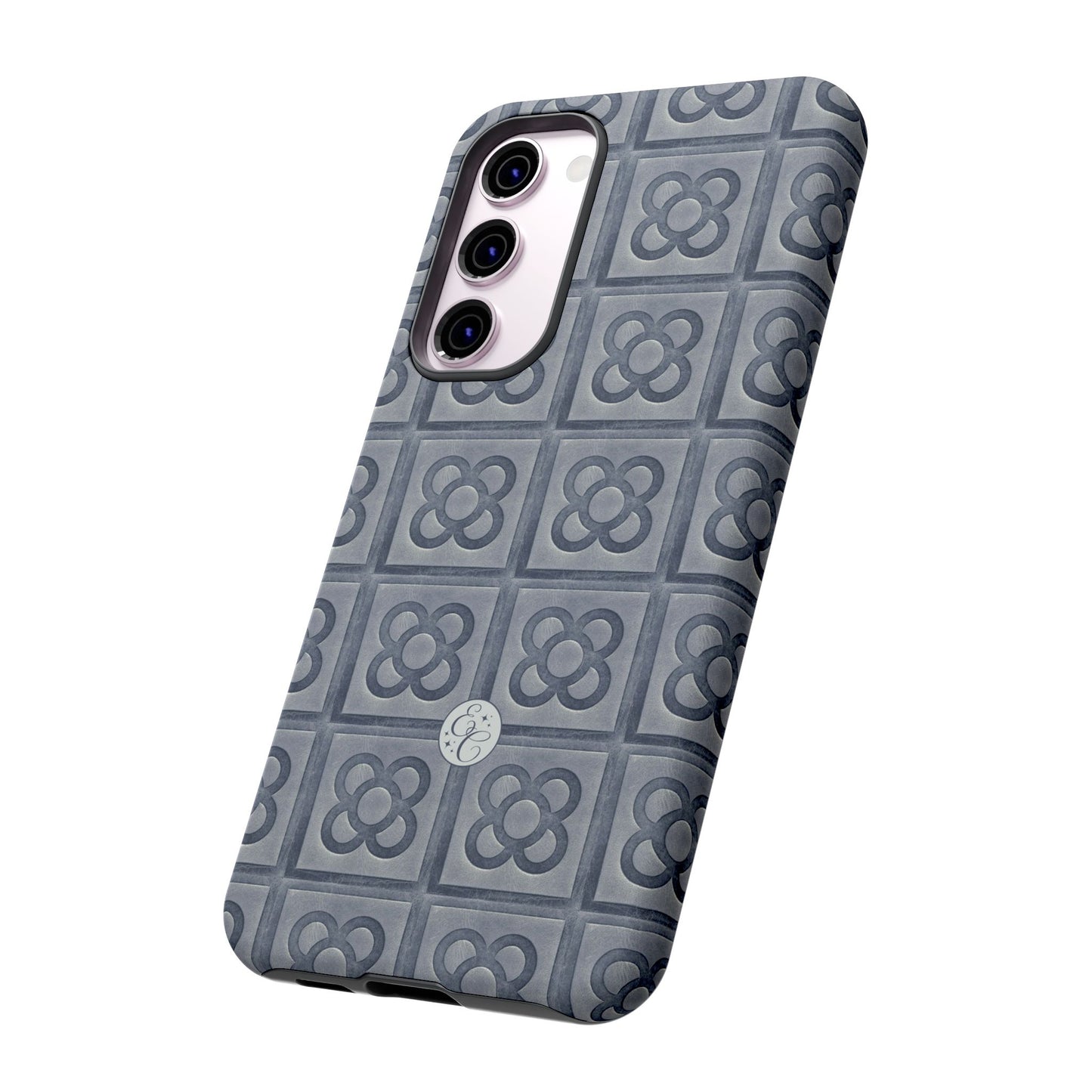 Barcelona Panot Floral Pattern Tough Phone Case