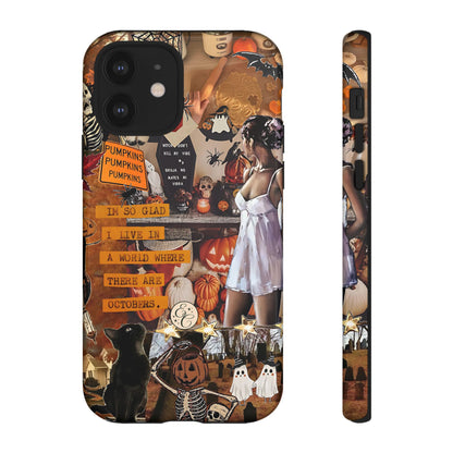 Halloween Aesthetic Collage Tough Phone Case