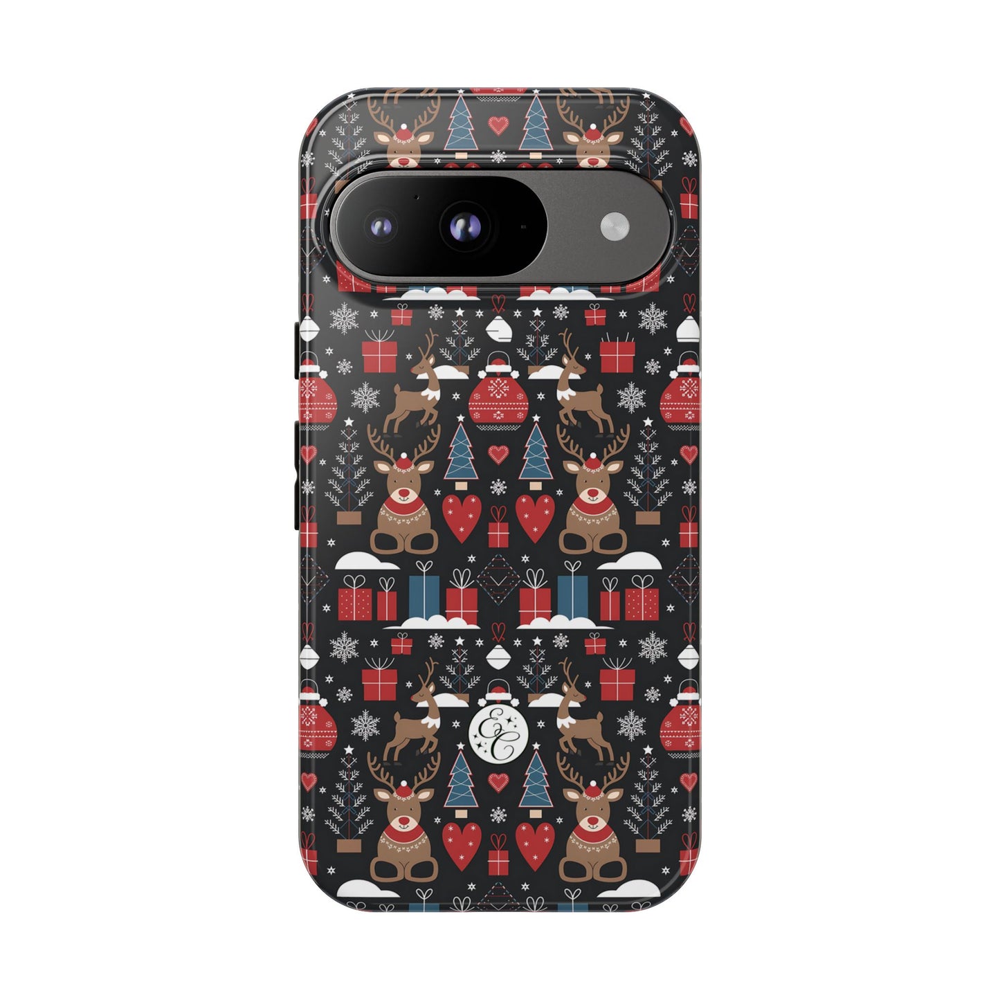 Christmas Holiday Pattern Tough Phone Case