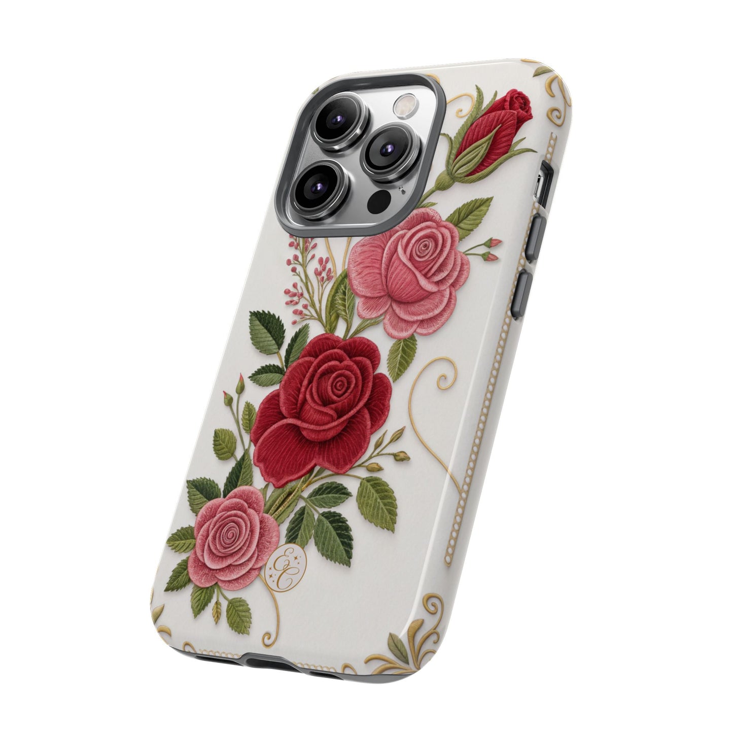 Elegant Rose Garden Tough Phone Case