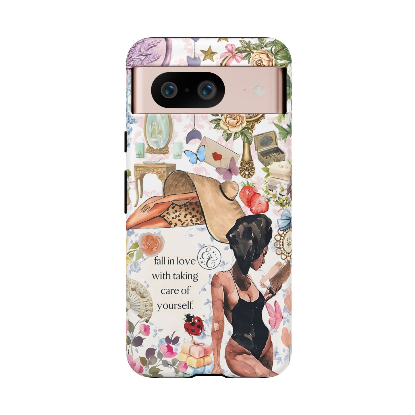 Aesthetic Coquette Collage Tough Phone Case