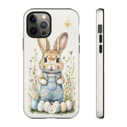 Bunny with Easter Eggs Tough Phone Case