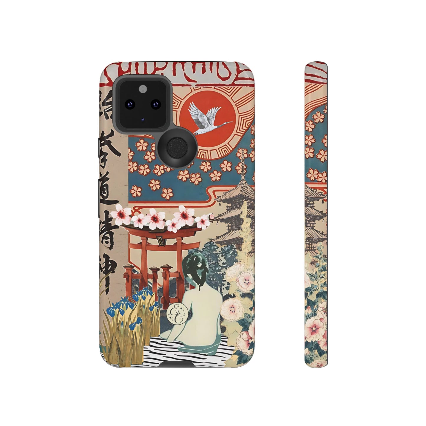 Japanese Style Art Tough Phone Case