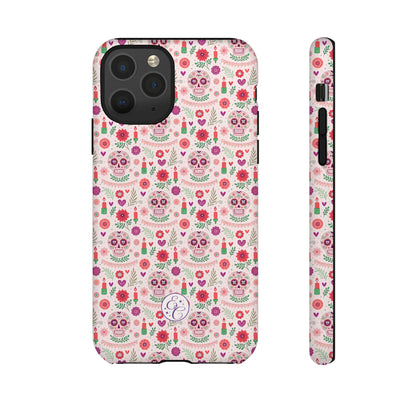 Pink Boho Día de los Muertos Phone Case
