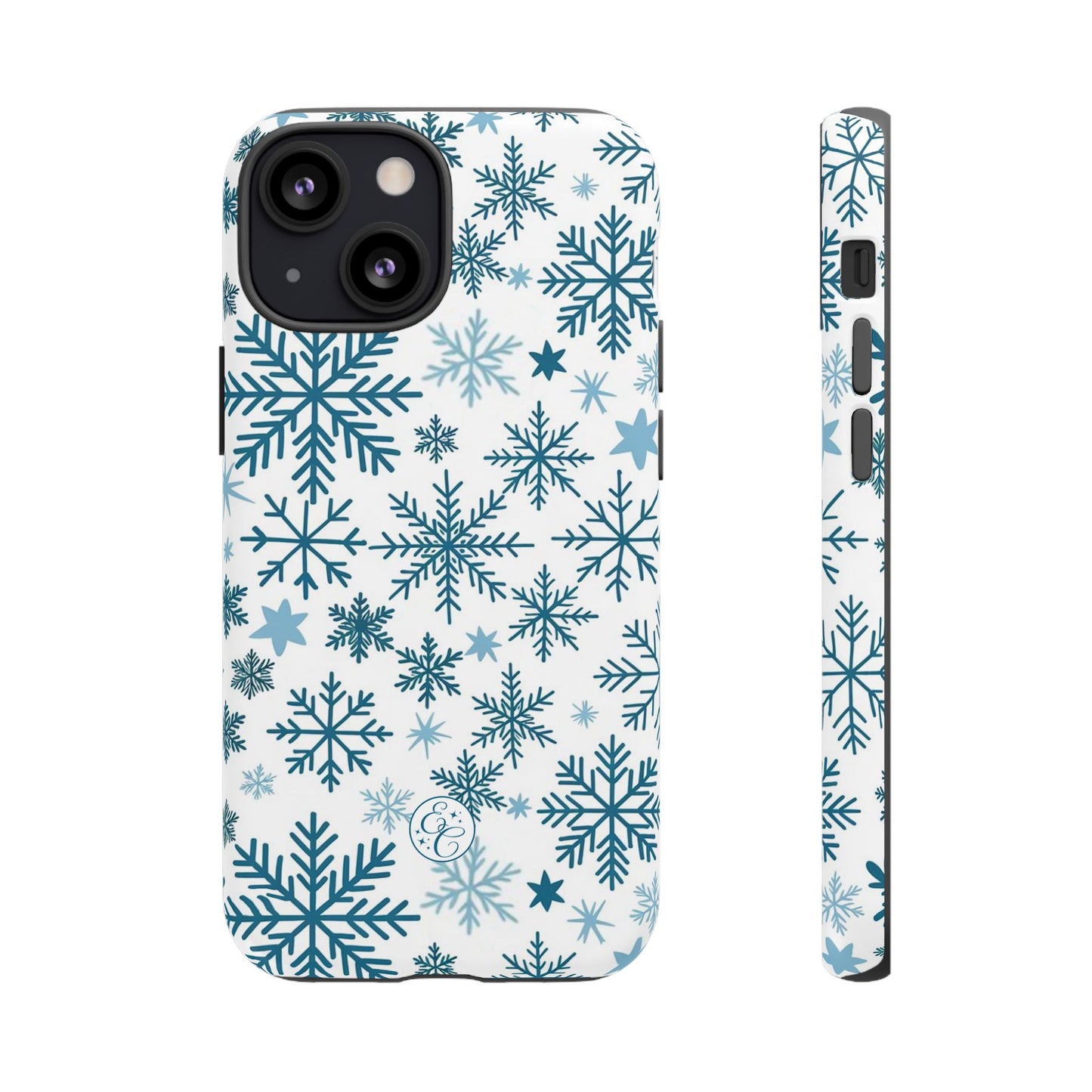 Winter Snowflakes Pattern Tough Phone Case