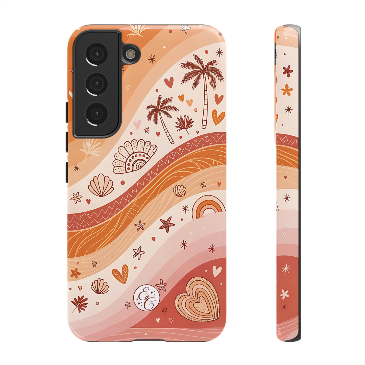 Lesbian Pride Boho Beach Tough Phone Case