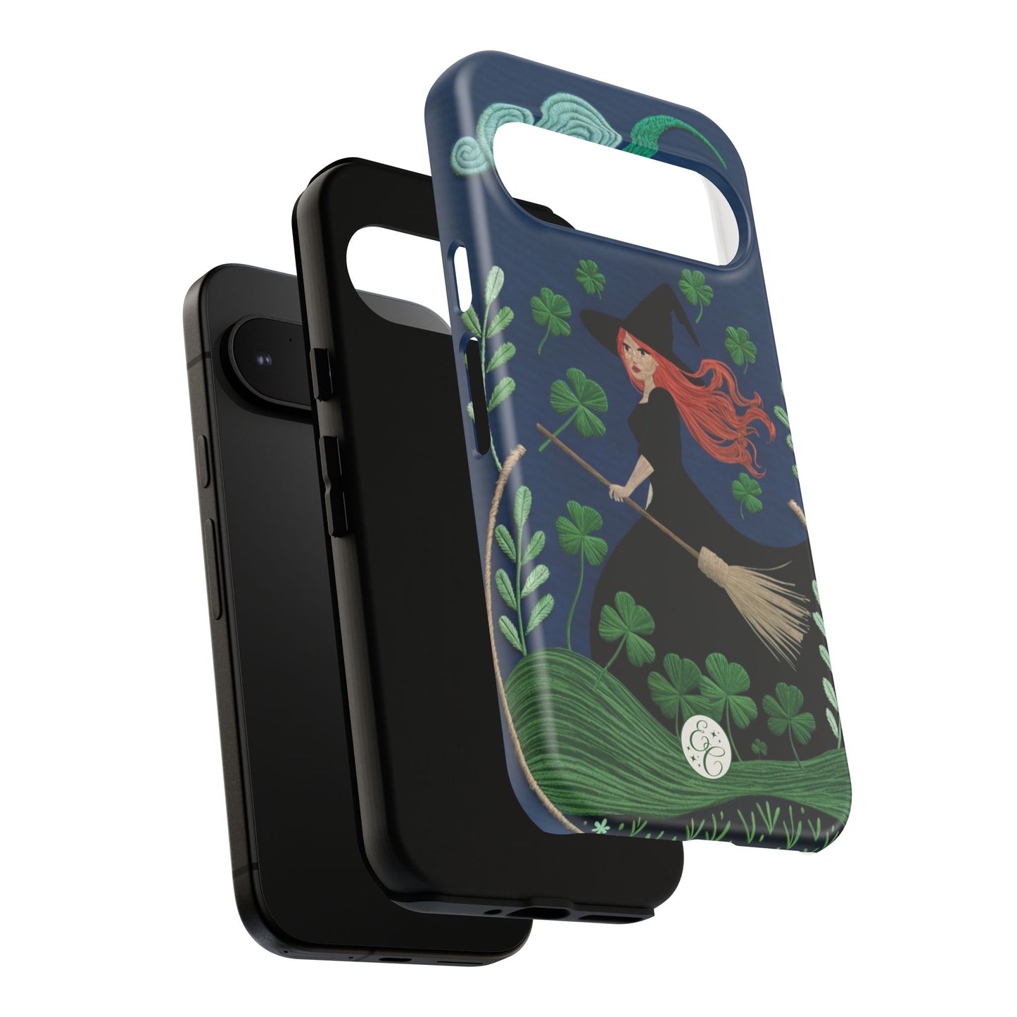Irish Witch’s Moonlit Stroll Tough Phone Case