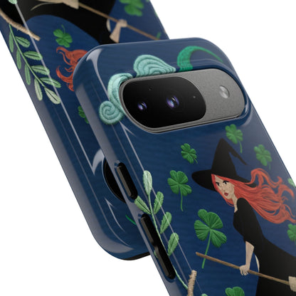 Irish Witch’s Moonlit Stroll Tough Phone Case