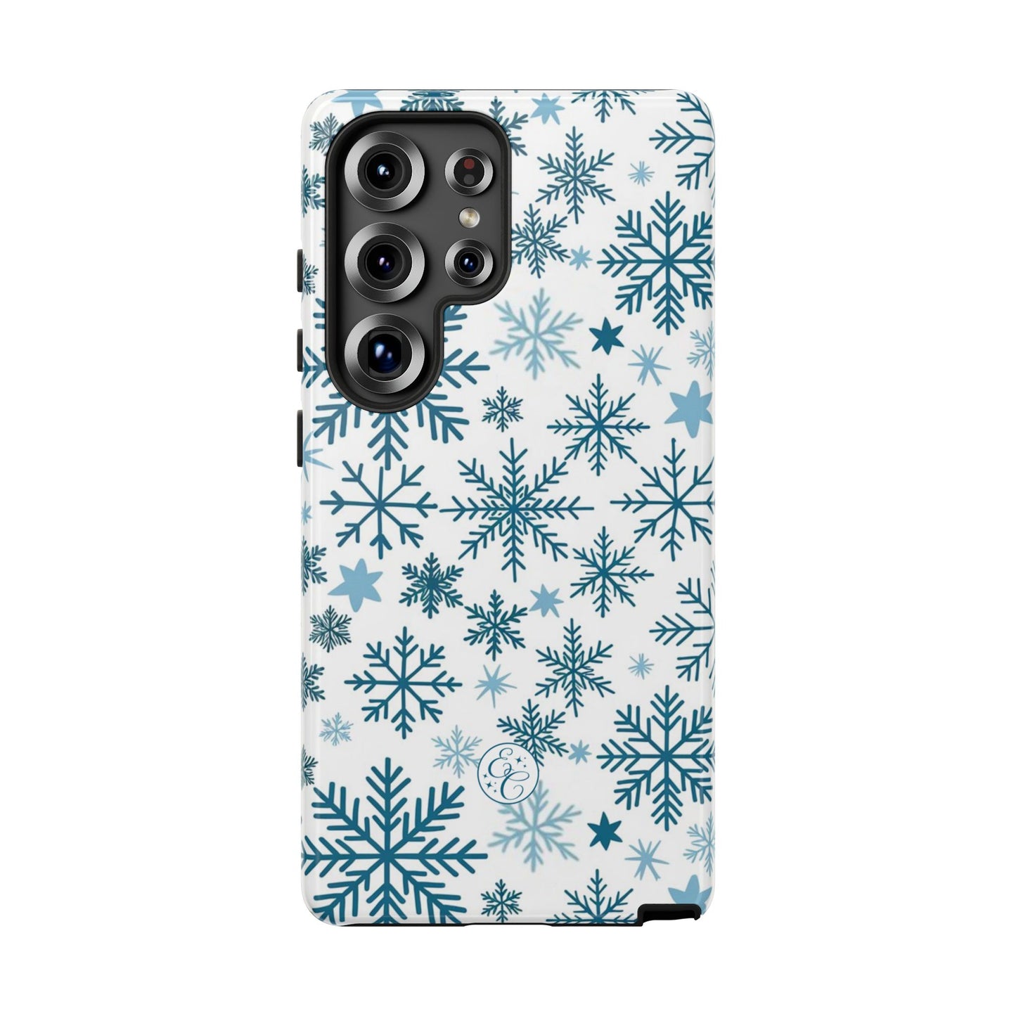 Winter Snowflakes Pattern Tough Phone Case
