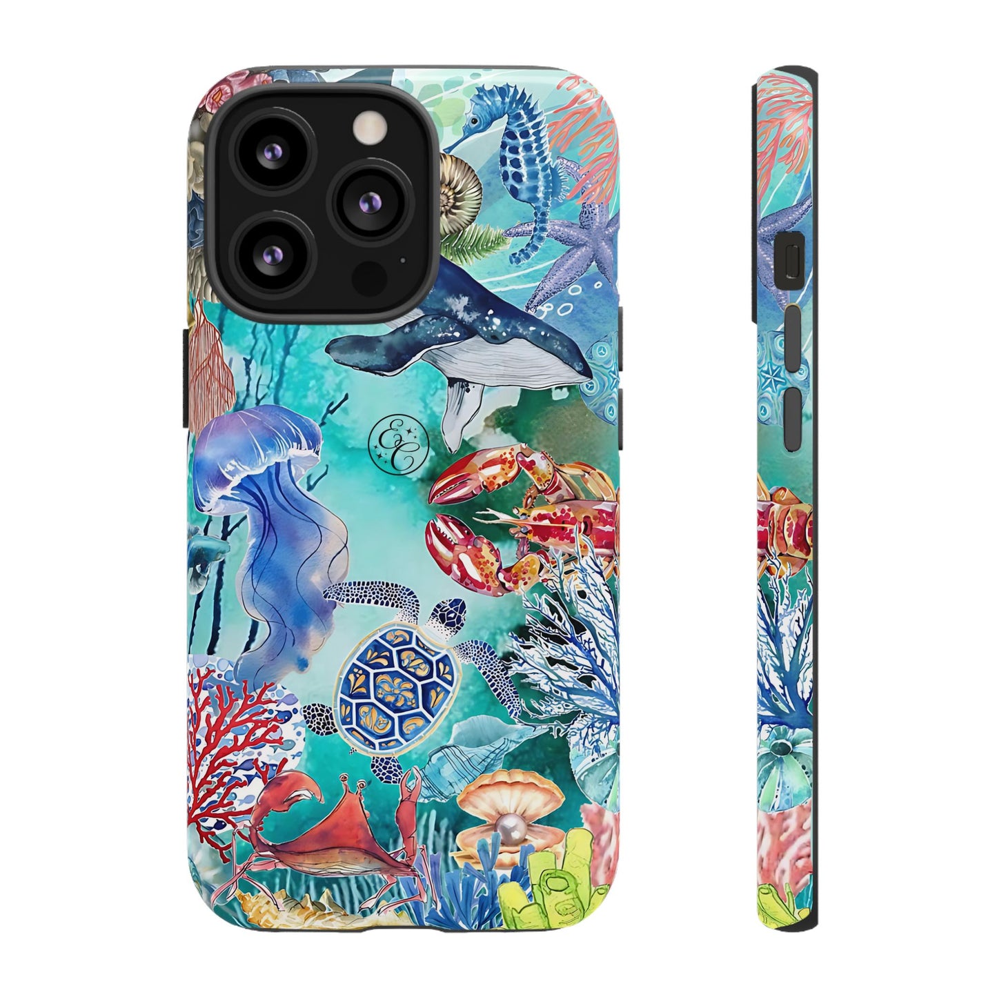 Ocean Wonders Collage Tough Phone Case