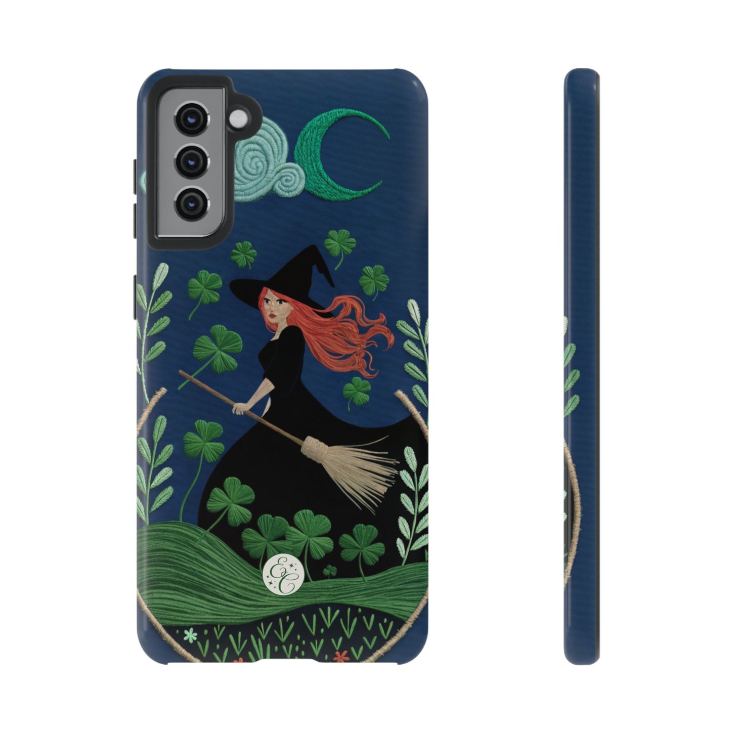 Irish Witch’s Moonlit Stroll Tough Phone Case