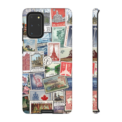 Vintage Stamp Collection Tough Phone Case