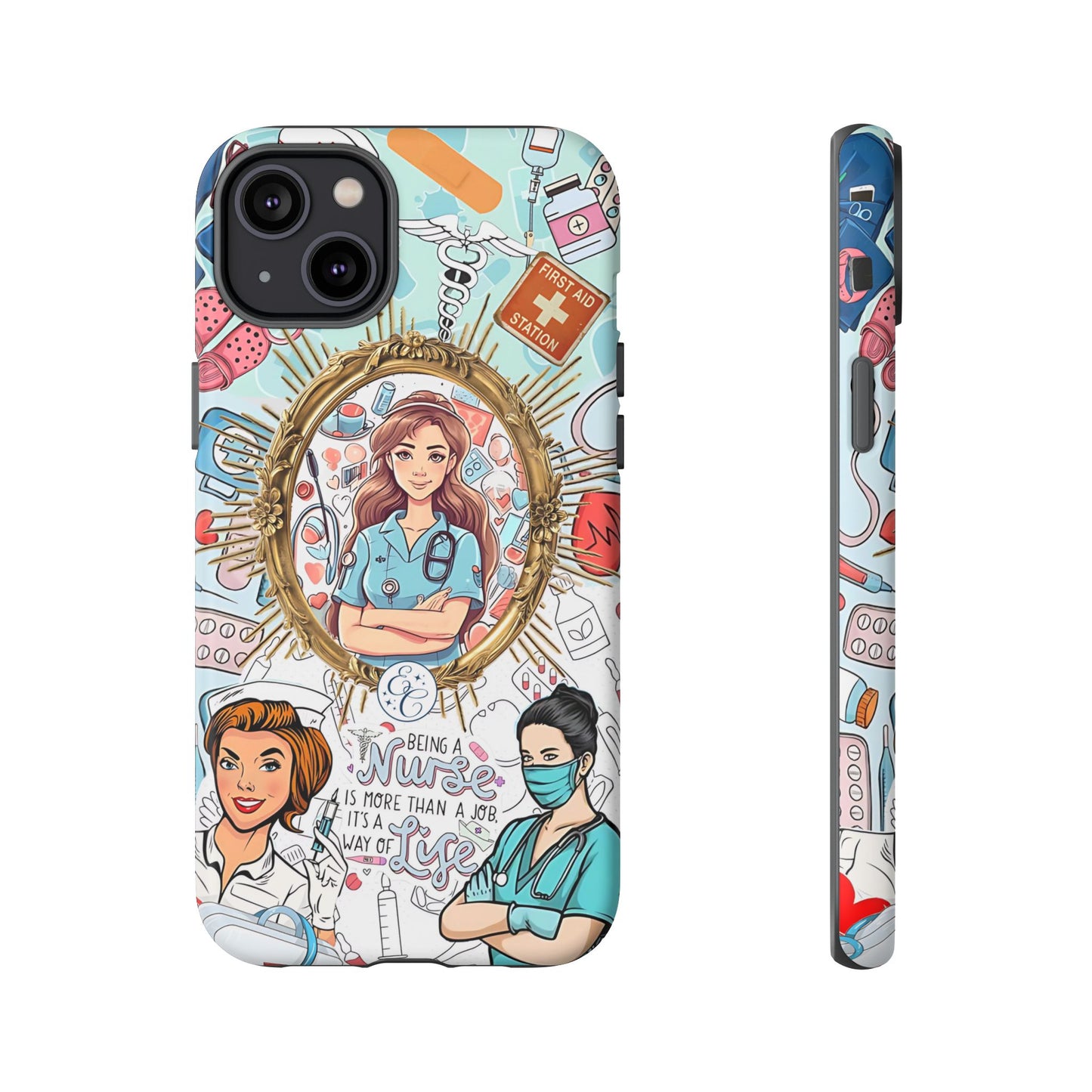 Nurse Art Tough Phone Case