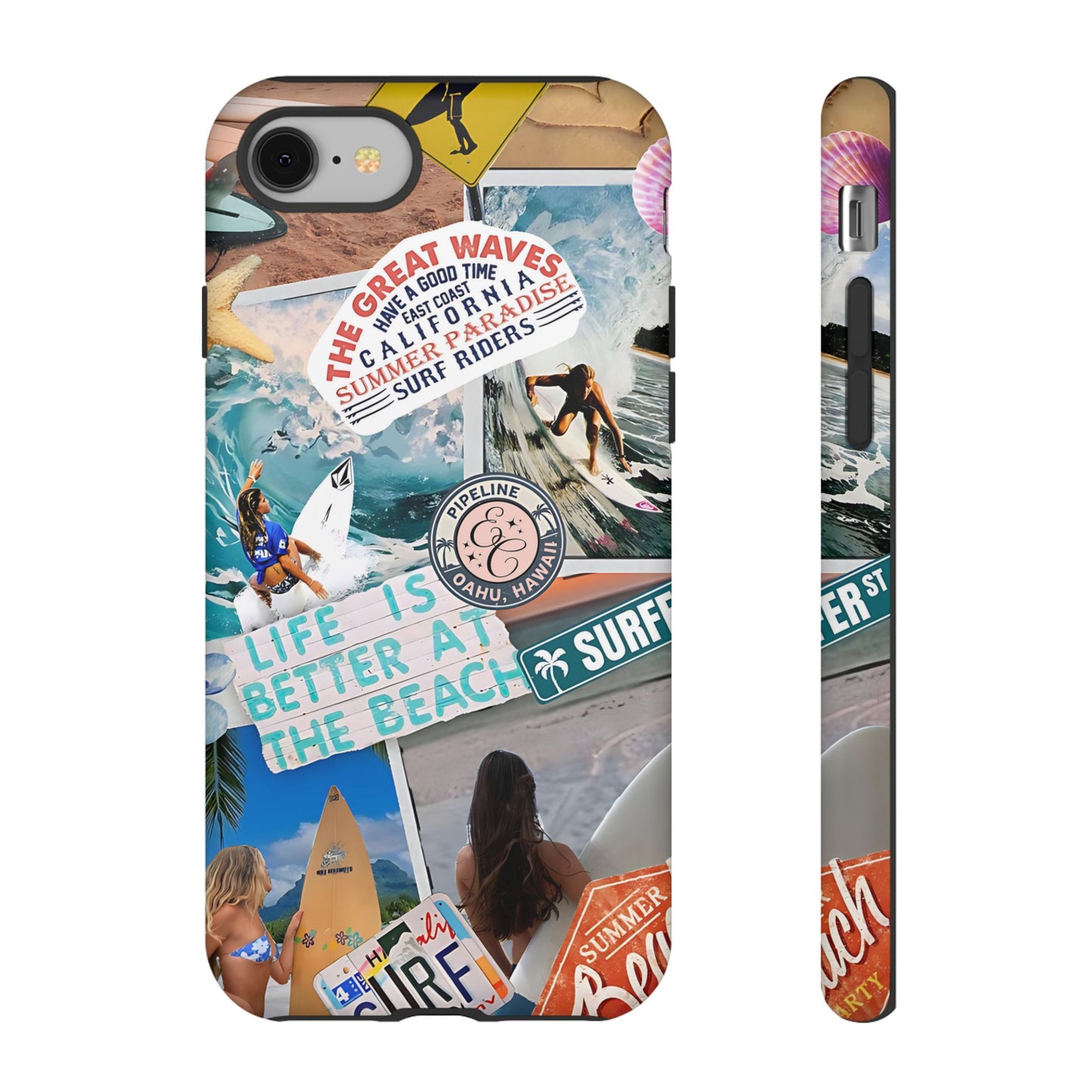 Surfer Girl Lifestyle Tough Phone Case