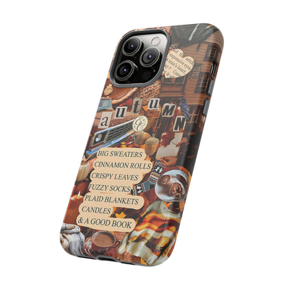 Autumn Aesthetic Collage Tough Phone Case