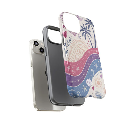 Bisexual Pride Boho Beach Tough Phone Case