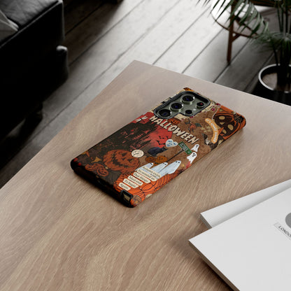 Spooky Season Vintage Collage Phone Case