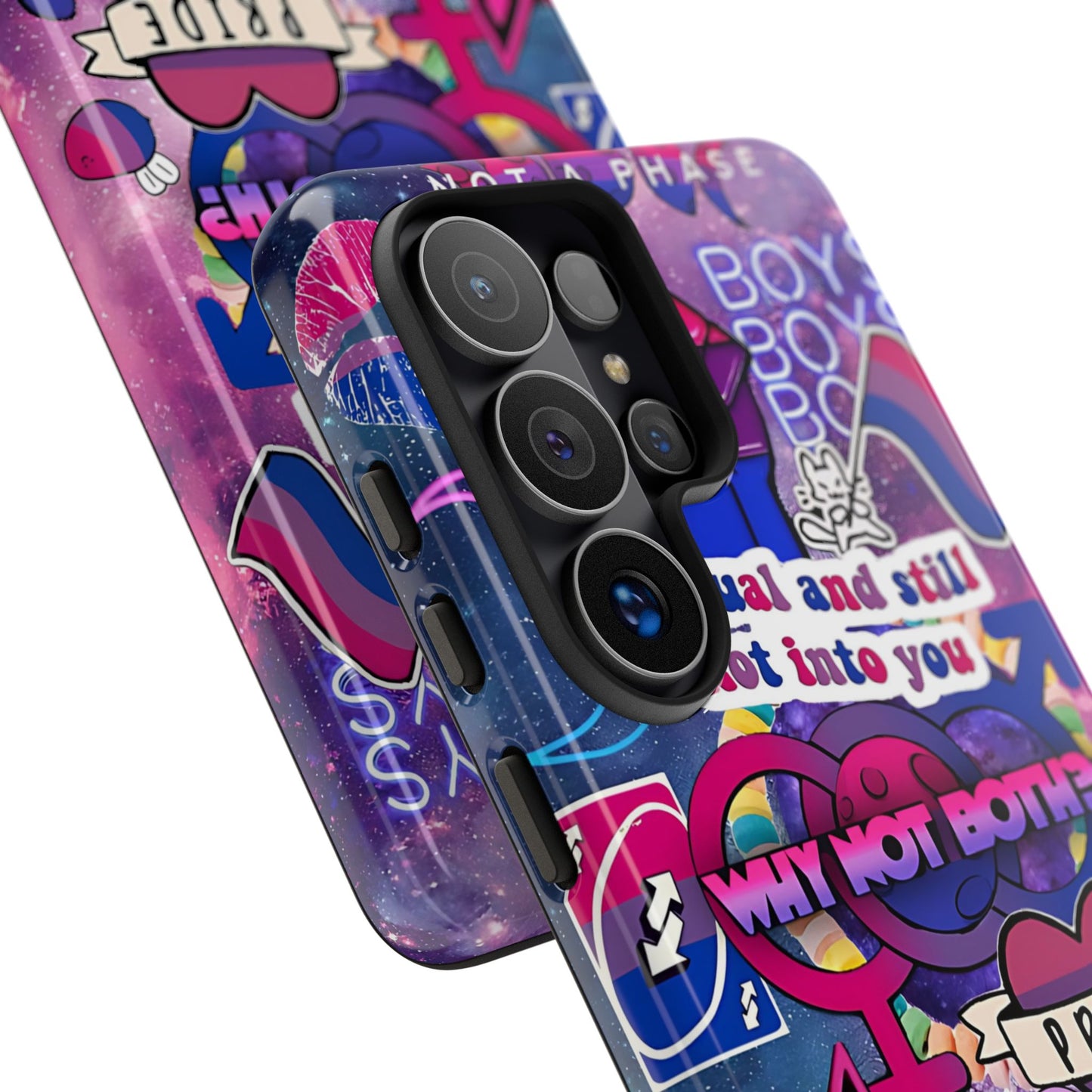 Bisexual Pop Art Tough Phone Case