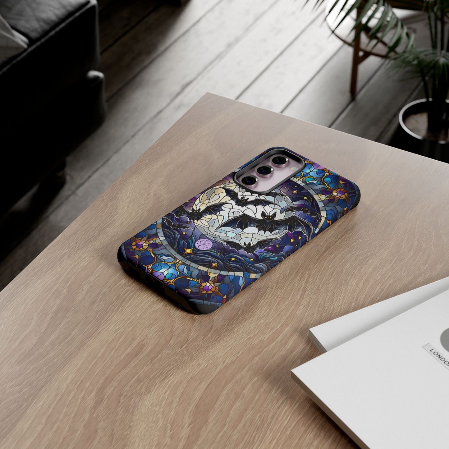 Gothic Bats Tough Phone Case