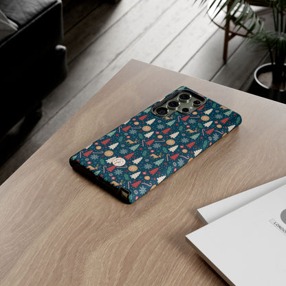 Christmas Pattern Tough Phone Case