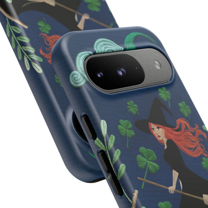 Irish Witch’s Moonlit Stroll Tough Phone Case
