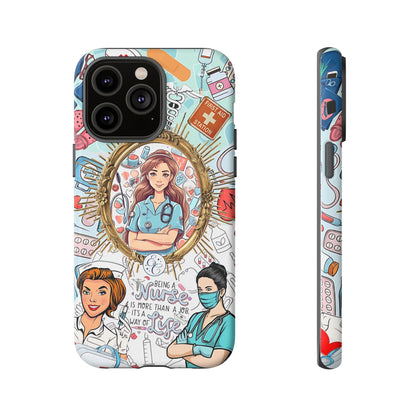 Nurse Art Tough Phone Case