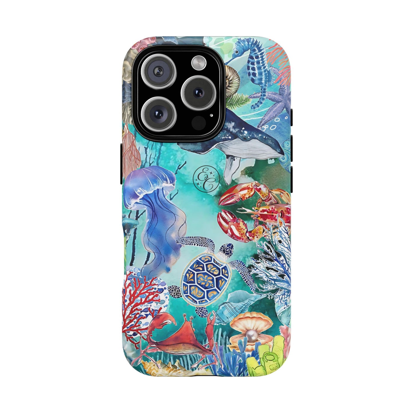 Ocean Wonders Collage Tough Phone Case