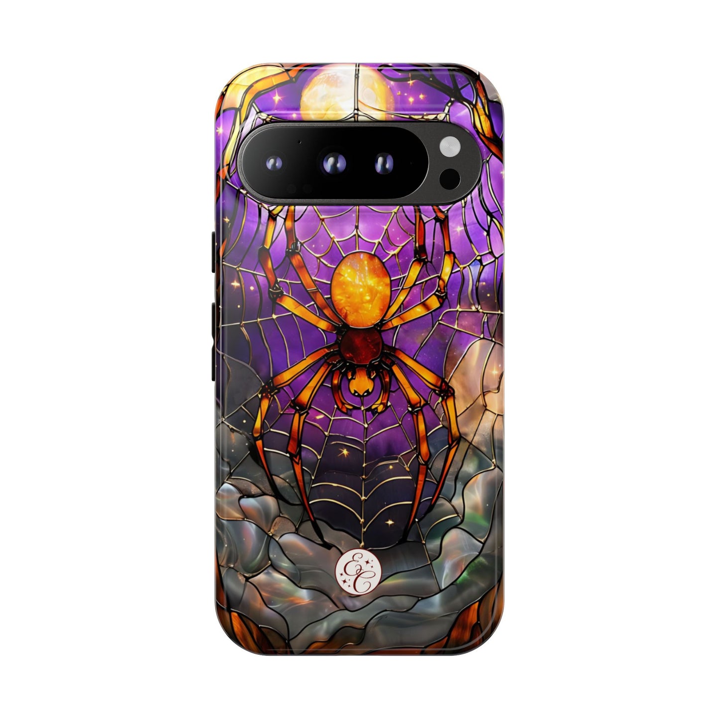 Stained Glass Spider Tough Phone Case