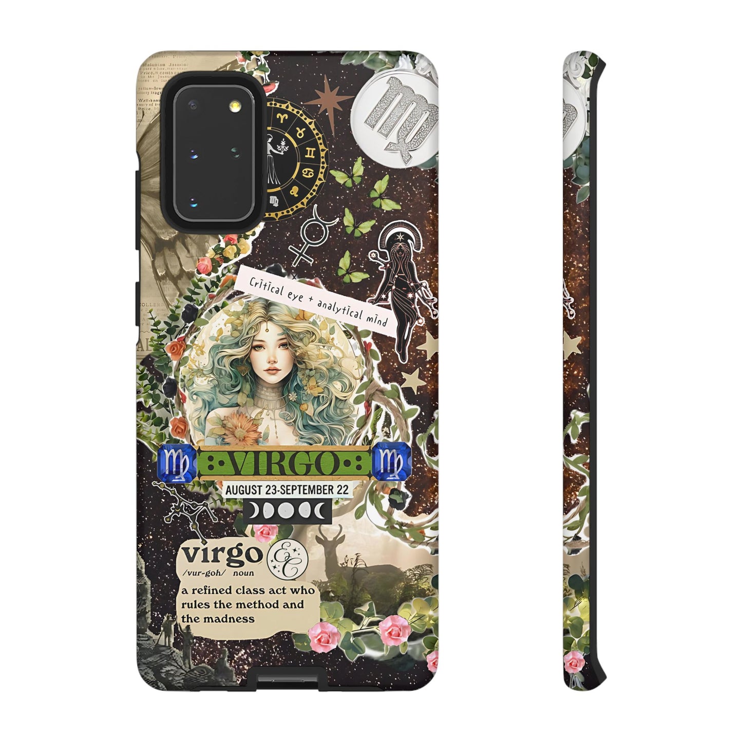 Virgo Zodiac Star Sign Tough Phone Case