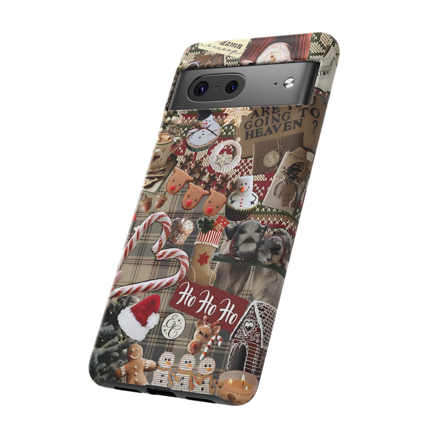 Christmas Festive Collage Tough Phone Case